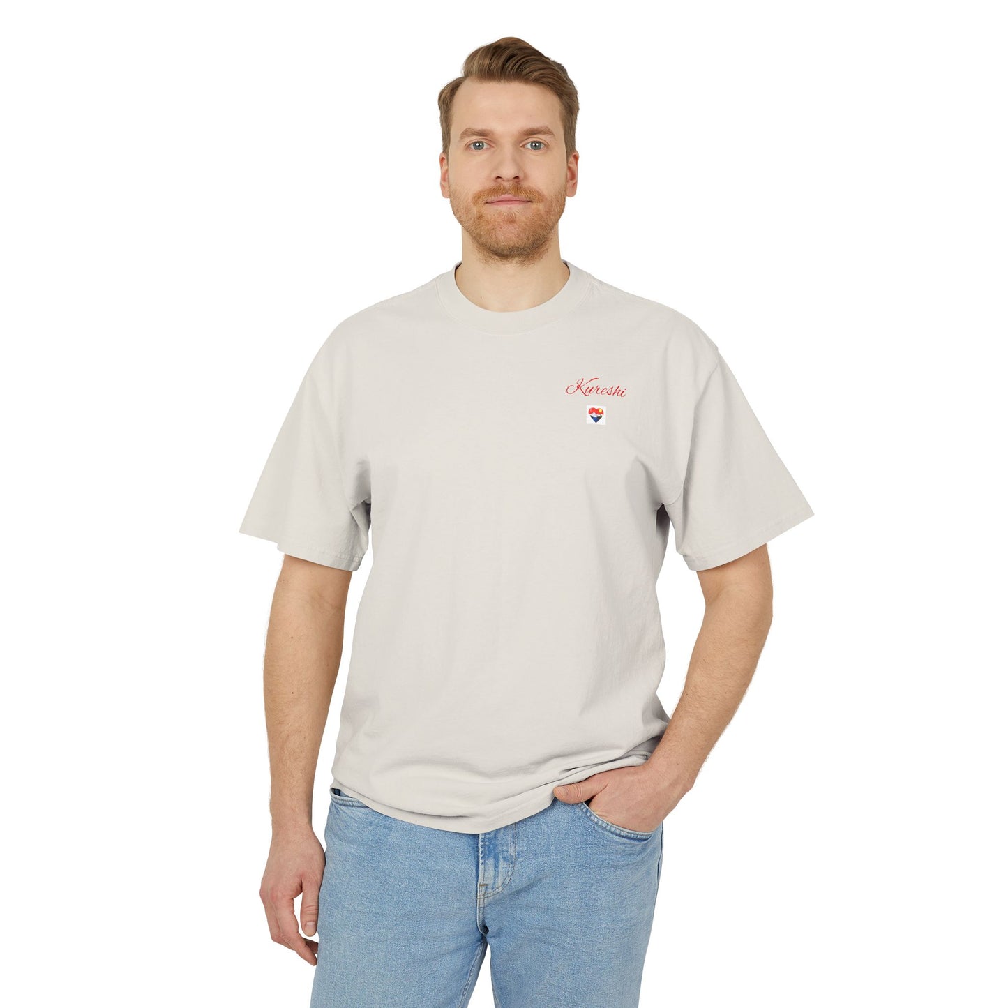 Kureshi Custom - Faded Tee Soft Cotton Casual Everyday Shirt