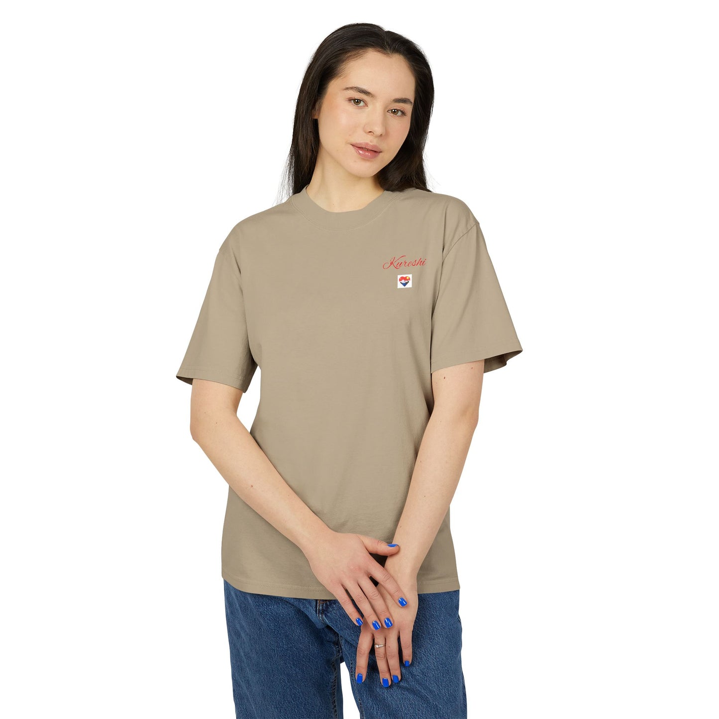 Kureshi Custom - Faded Tee Soft Cotton Casual Everyday Shirt