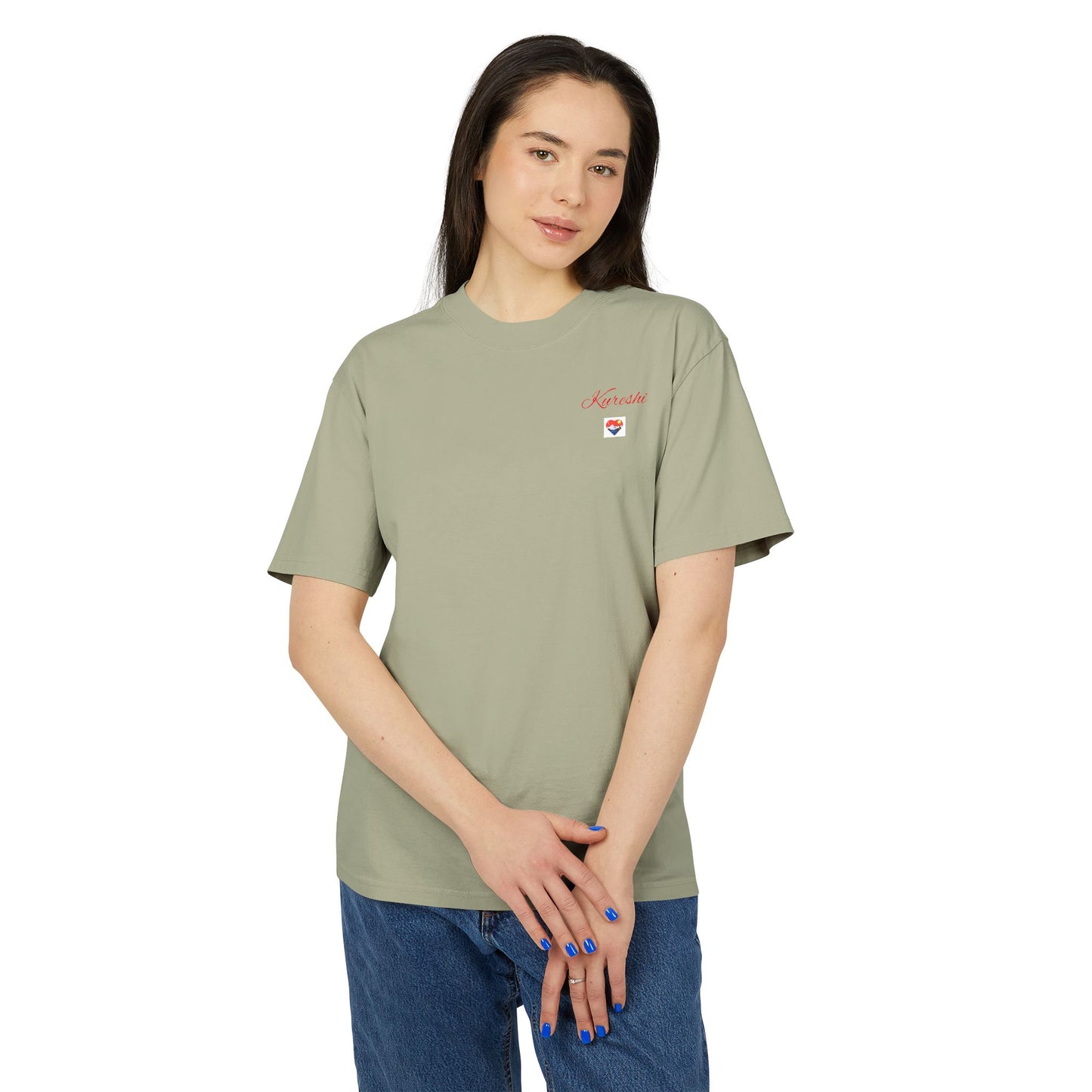 Kureshi Custom - Faded Tee Soft Cotton Casual Everyday Shirt