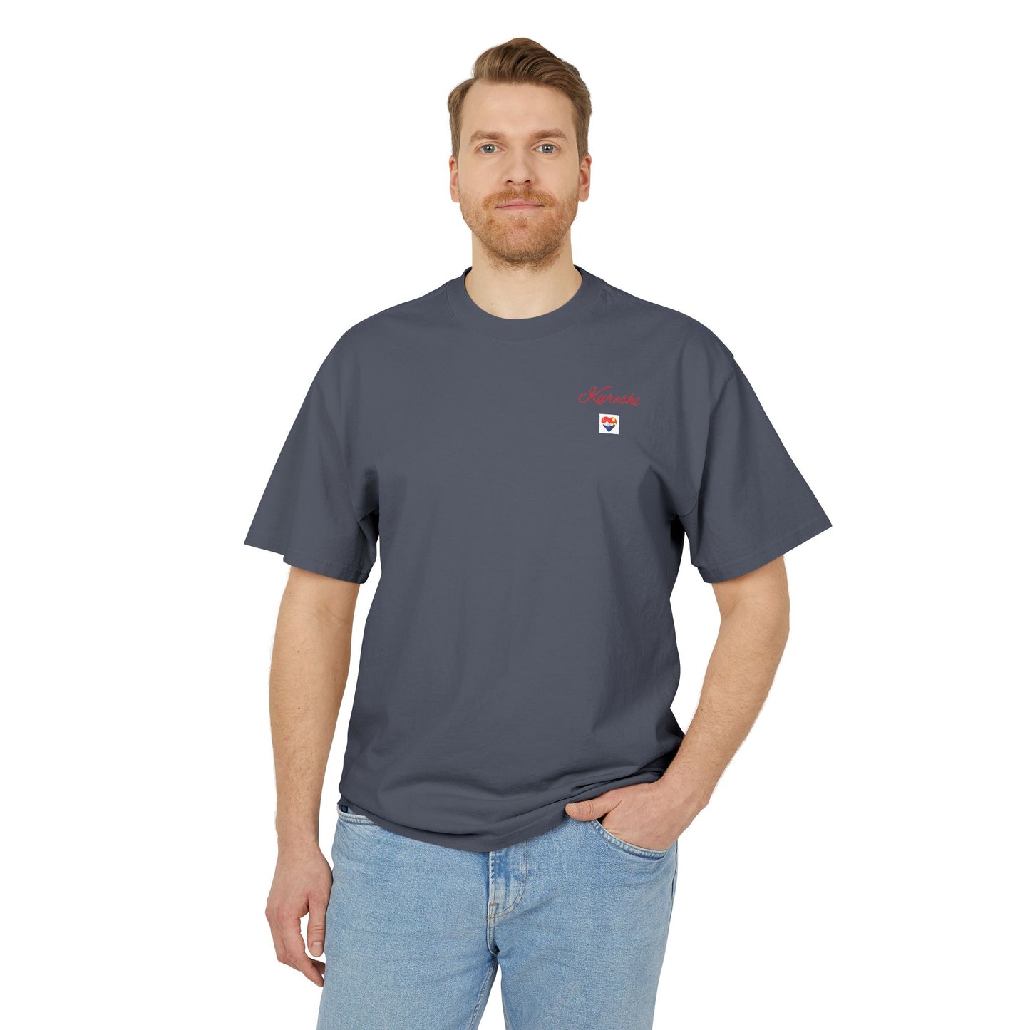 Kureshi Custom - Faded Tee Soft Cotton Casual Everyday Shirt