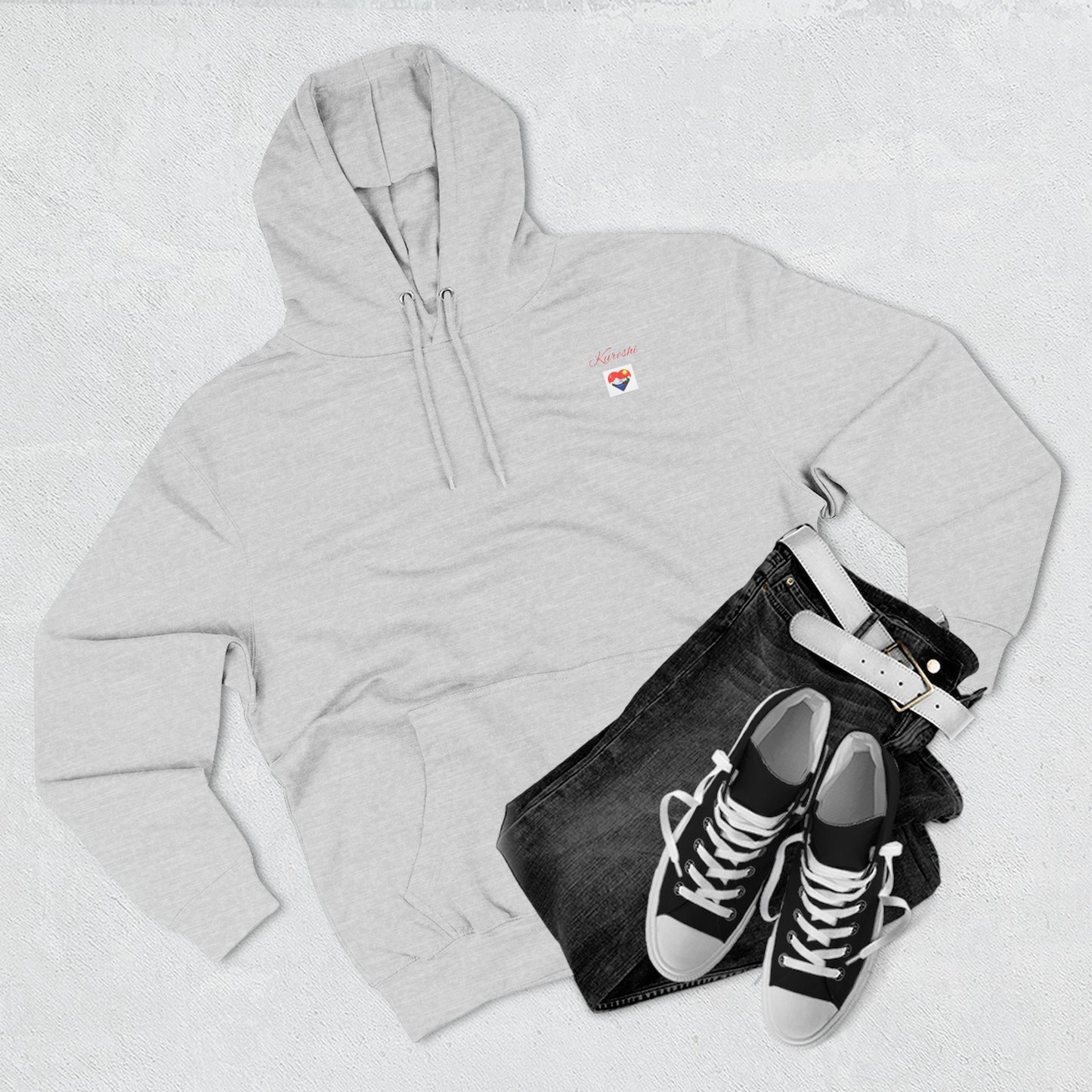 Kureshi Custom - Unisex Three-Panel Fleece Hoodie
