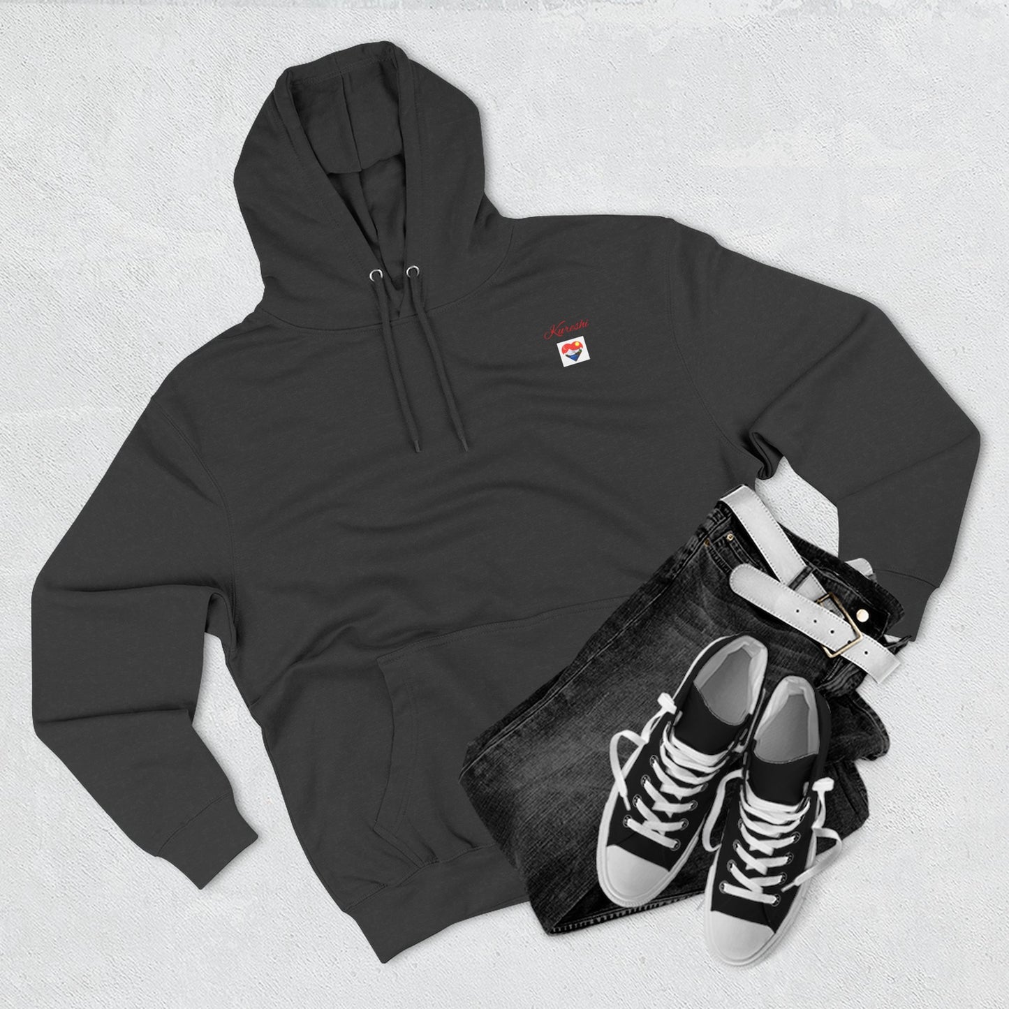 Kureshi Custom - Unisex Three-Panel Fleece Hoodie