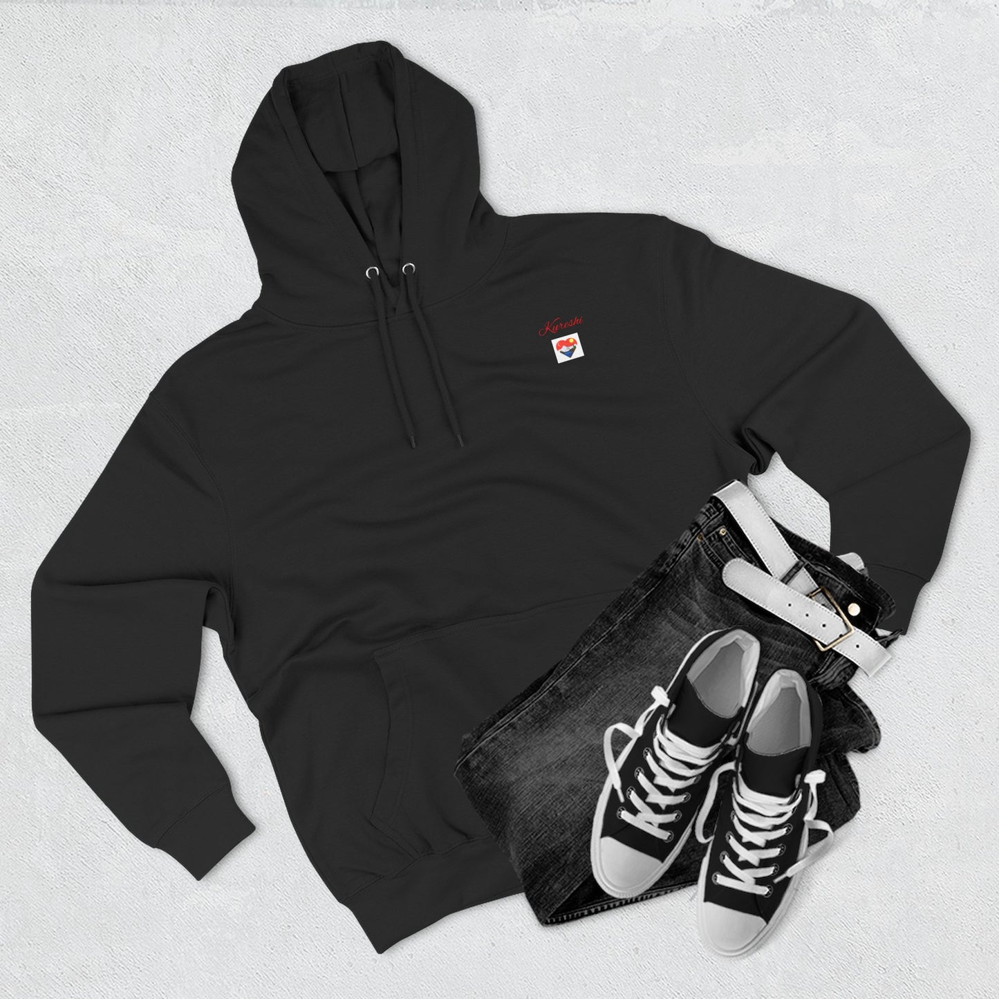 Kureshi Custom - Unisex Three-Panel Fleece Hoodie