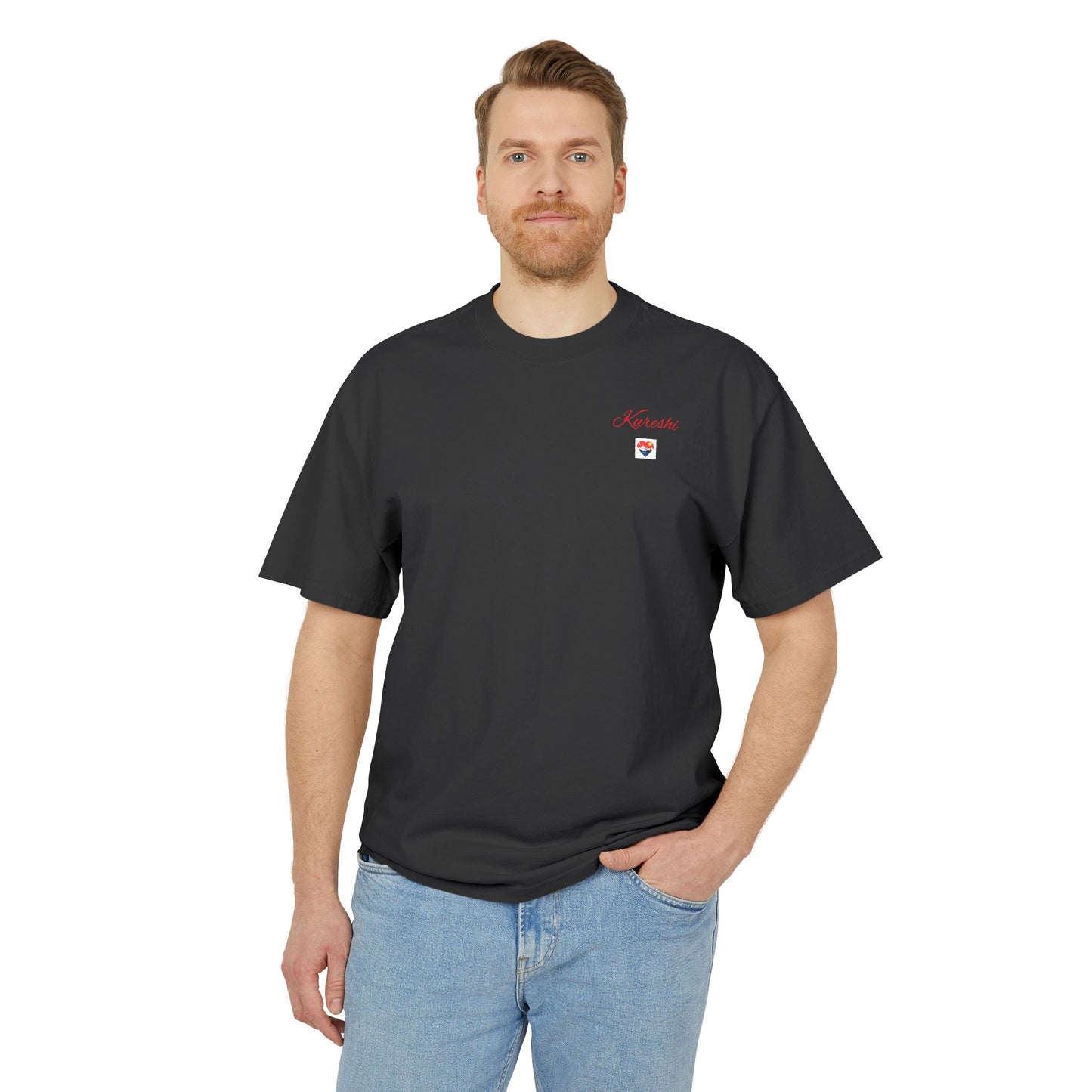 Kureshi Custom - Faded Tee Soft Cotton Casual Everyday Shirt