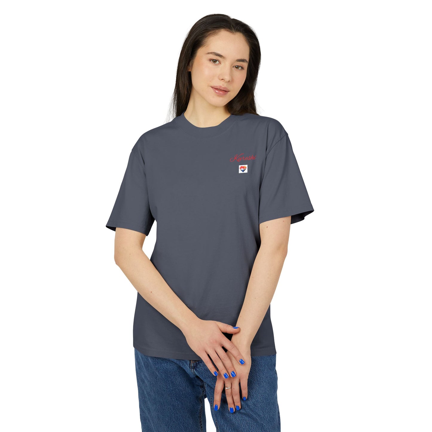 Kureshi Custom - Faded Tee Soft Cotton Casual Everyday Shirt