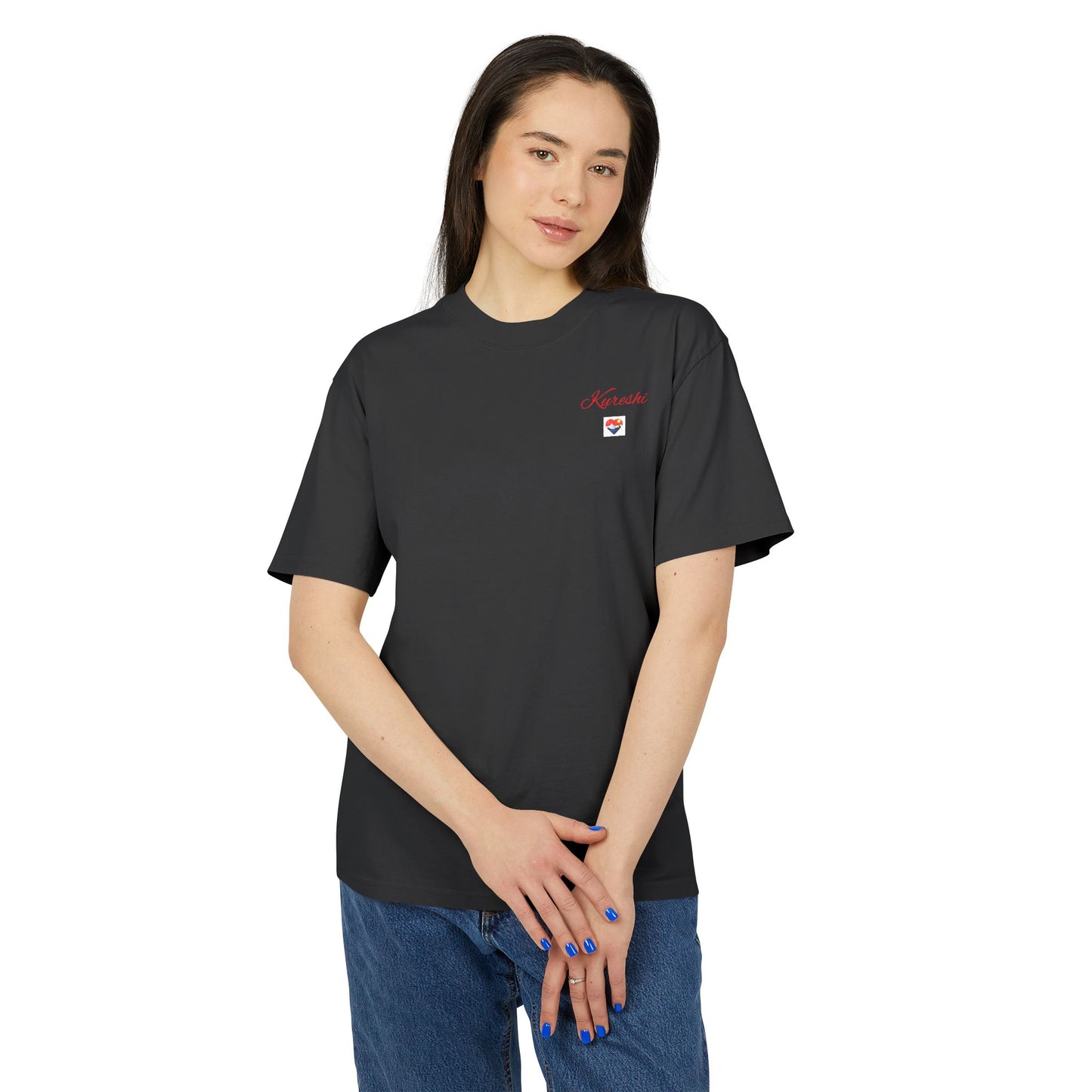 Kureshi Custom - Faded Tee Soft Cotton Casual Everyday Shirt