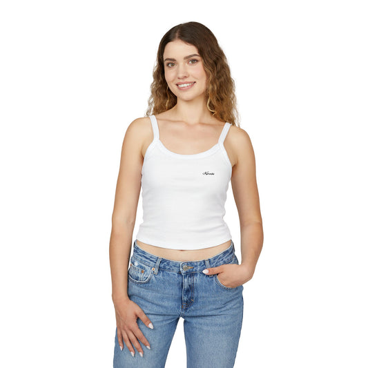 Kureshi Custom - Elegant Women's Spaghetti Strap Tank Top - Casual Chic