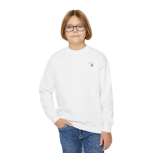 Kureshi Custom - Personalized Youth Crewneck Sweatshirt - Perfect Gift for Kids