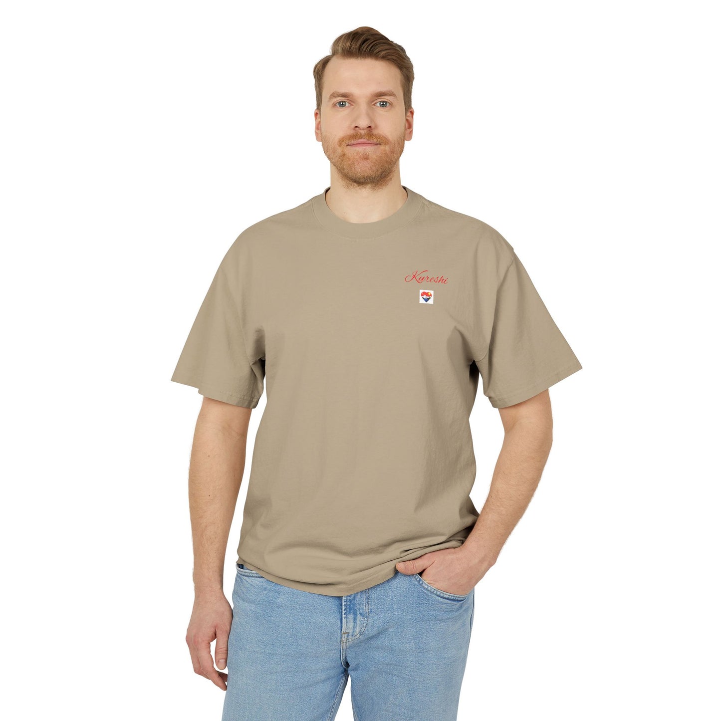 Kureshi Custom -  Faded Tee Soft Cotton Casual Everyday Shirt